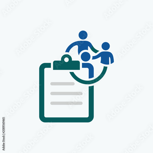Принти на полотні People Helping Teamwork Partnership Concept.