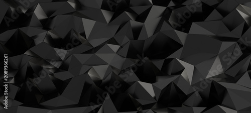 Dark abstract geometric bac...