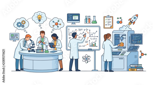 Science Team Innovation Research Laboratory Modern Tools and Discovery