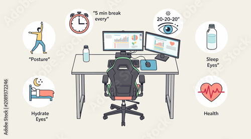 healthy workspace habits