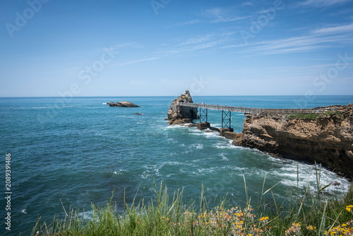 Le rocher de la vierge Biarritz