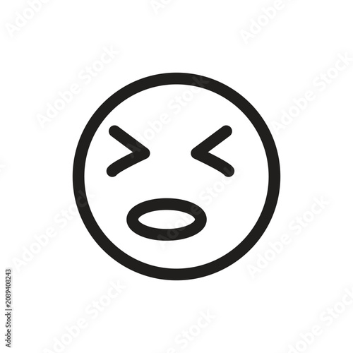 Shy emoji