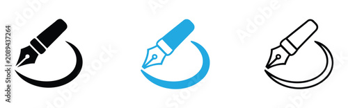 Foto Ink pen icon