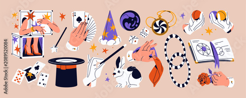 Photos Magicians accessories set