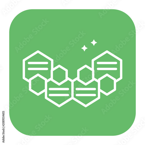 Foto Alternating Hexagons Icon