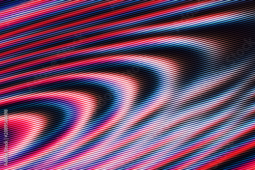 Abstract Wave Line Interference Pattern Creating a Dynamic Digital Background