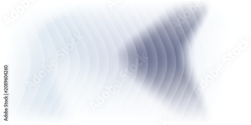Tableau sur toile Soft glass ripple gradient in icy pale blue and lavender hues