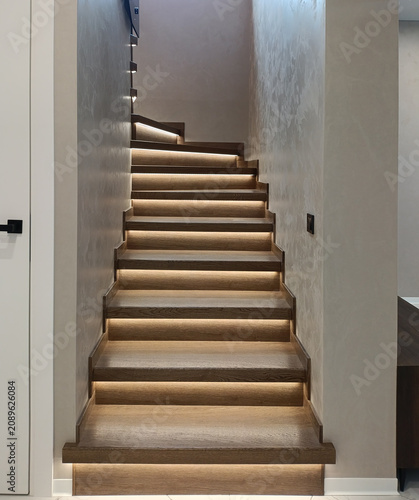 staircase in the old house