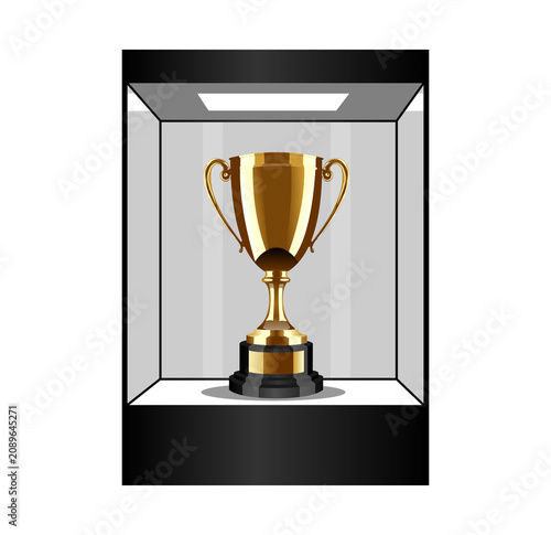 gold trophy cup