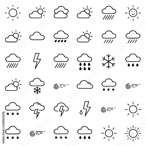 weather icons set