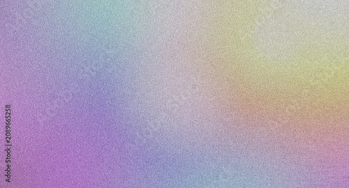 Holographic gradient background with lo-fi grain texture, pastel iridescent color spectrum, abstract soft focus backdrop for digital art lo-fi texture 4K grainy texture Background