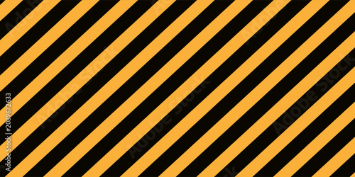 Photos Warning yellow black diagonal stripes line