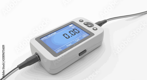 Portable Digital Measuring Device with LCD Screen for Precision Data Collection and Laboratory Analysis