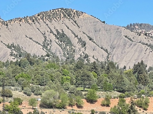 Canvas Print mountains in the mountains