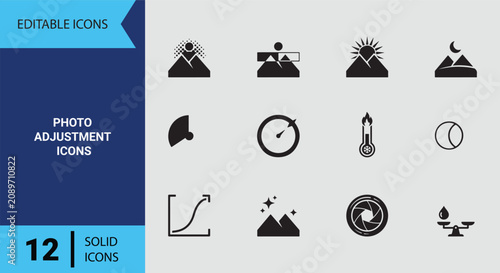 Fotografie Professional Photo Light Exposure Adjustment Tools For Software Applications And