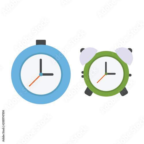 Home set vector illustration on a white background