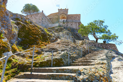 Foto Stone Steps Leading to Panagia Glykofilousa Church in Petra Lesbos