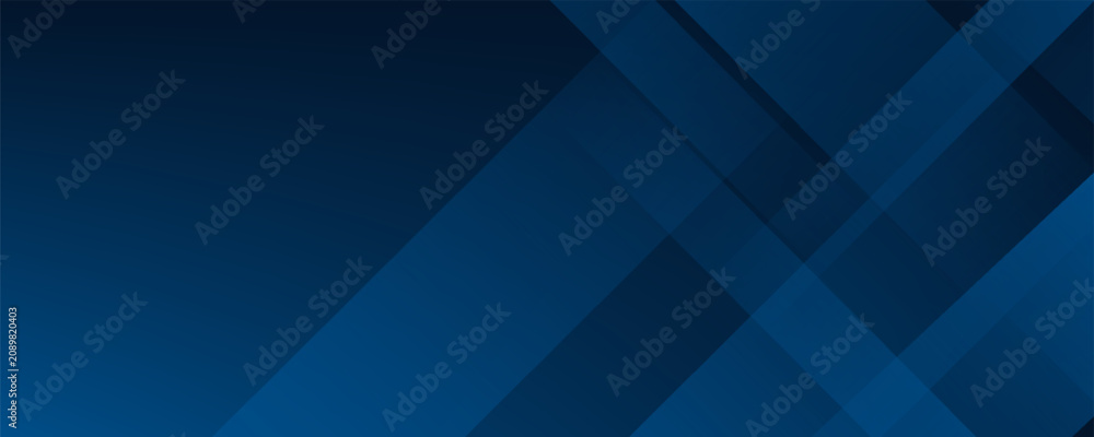 Fototapeta premium Abstract background gradient dark navy blue banner simple abstract