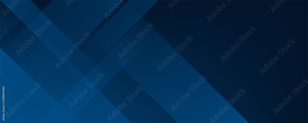 Fototapeta premium Abstract background gradient dark navy blue banner simple abstract