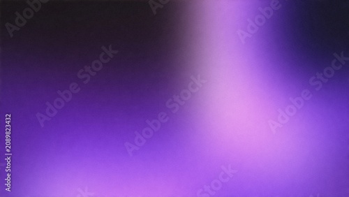 Foto Mysterious deep purple bright violet black grainy gradient background with moder