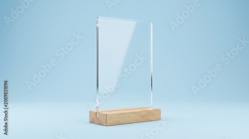 clear_acrylic_table_sign_holder
