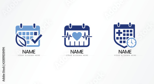 Foto Green concept dental practice logos