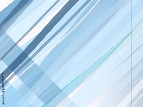 Abstract geometric pattern with blue diagonal stripes and soft gradients, creating a calm modern look and ideal backdrop for presentations, design, or copy space.
