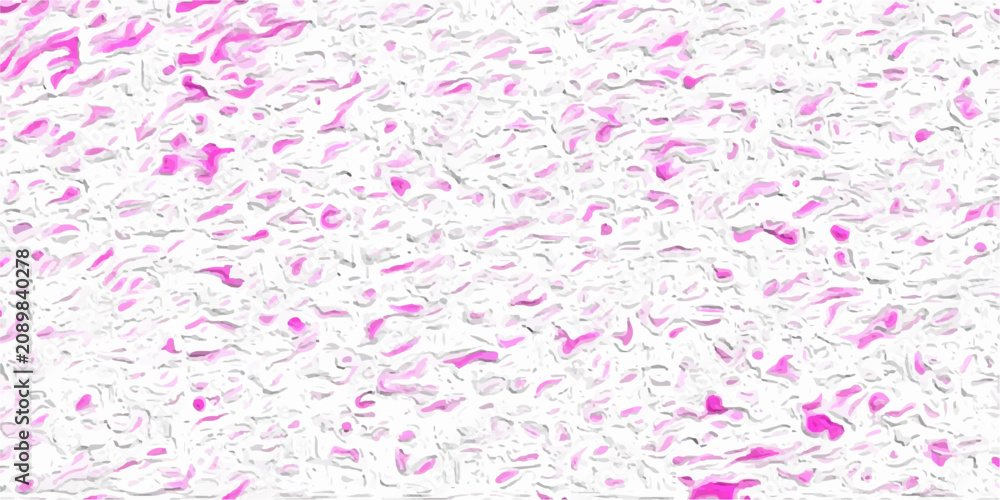 Fototapeta premium Abstract White and Pink Organic Brush Texture Background with Modern Artistic Pattern.