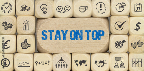 Bild auf Leinwand Stay on Top