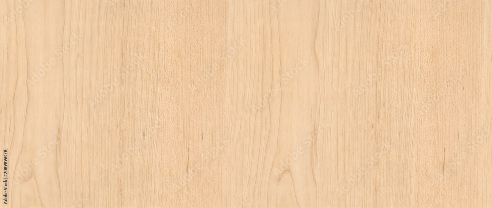 Fototapeta premium Wood Texture featuring a seamless light maple panel surface with realistic smooth natural detail and decorative border for elegant backgrounds