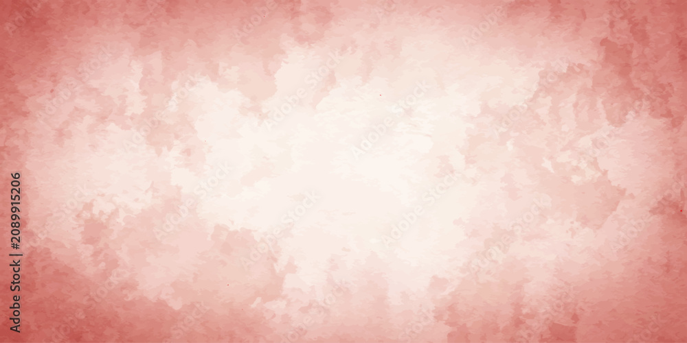 Fototapeta premium An abstract watercolour wash of soft pink and white creates a delicate, ethereal texture, evoking a sense of gentle emotion and dreamy ambiance.