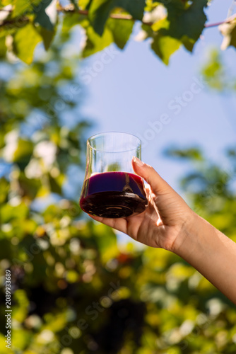 glass of wine