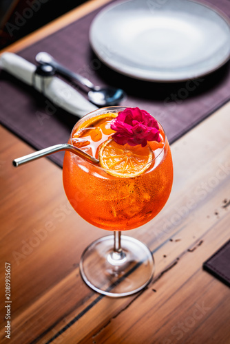 glass of orange juice