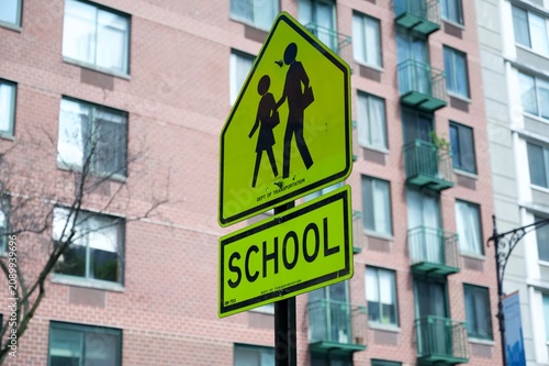 street sign in the city