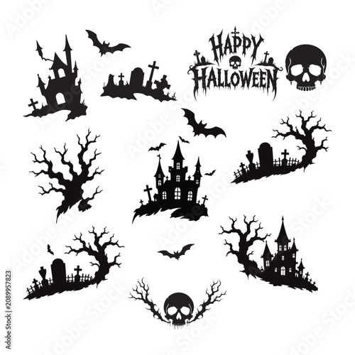 Halloween vector illustration