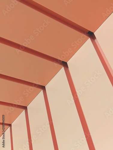 red and pink geometry abstraction 