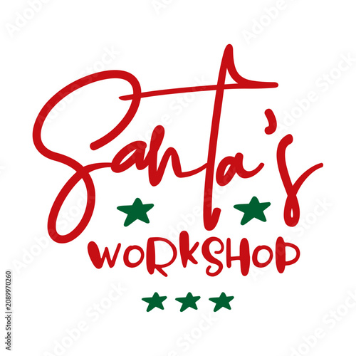 Santa s Workshop SVG