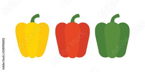 Vászonkép Bell Peppers Trio