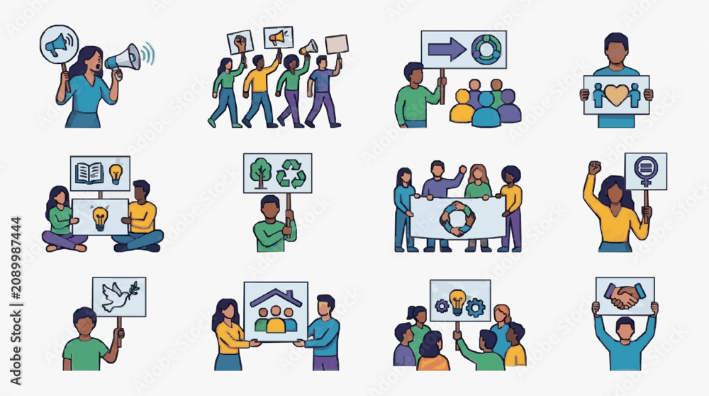 Fototapeta premium Collaborative Innovation and Community Engagement.