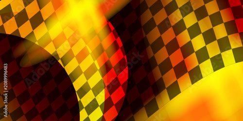 Canvastavla Interesting contrast geometric abstraction