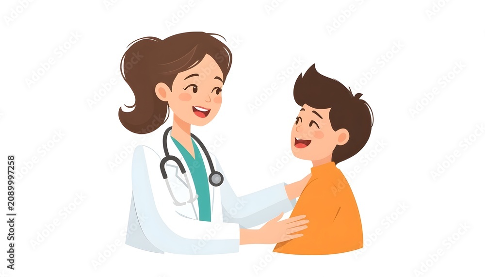 Fototapeta premium doctor with stethoscope