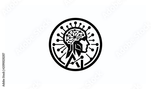 Photos Minimalist AI Content Disclosure Label Vector