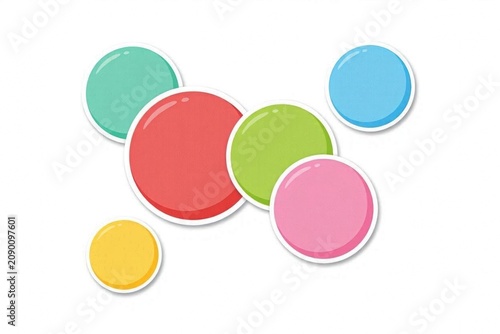 Colorful festive swatches ideal for children’s graphics, cheerful branding, and kawaii seasonal assets.