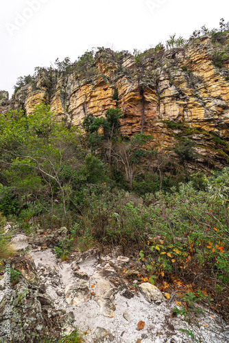 Paisagem natural na cidade de Grão Mogol, Estado de Minas Gerais, Brasil