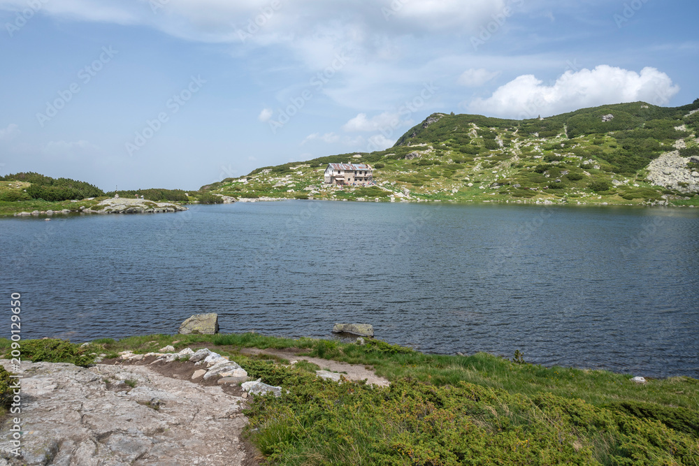 Fototapeta premium Rila Mountain around The Seven Rila Lakes, Bulgaria