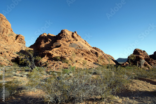 Принти на полотні Iconic Red Aztec sandstone formations abound at Valley of Fire State Park in Nev