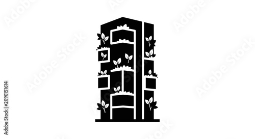 Black and white cabinet furniture.