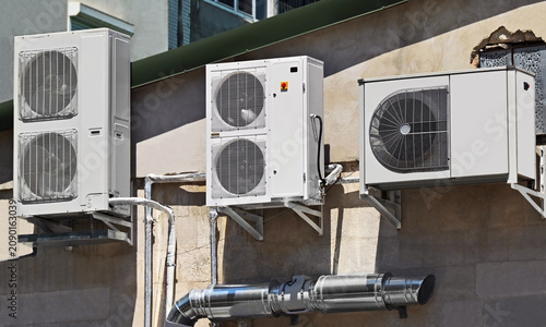 Принти на полотні Commercial HVAC system