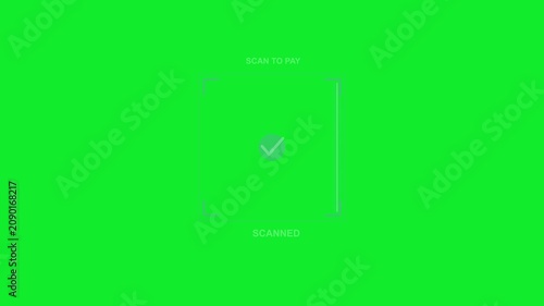 A detailed green screen interface graphic displaying 