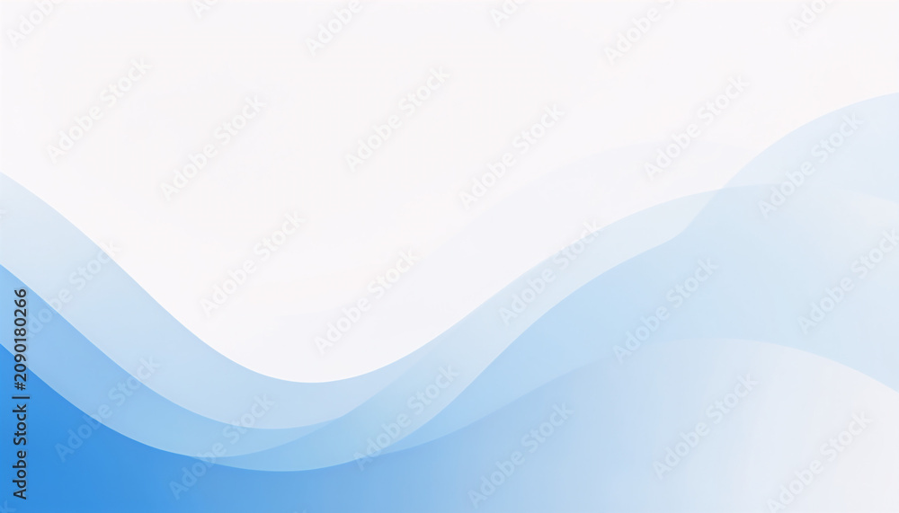 Fototapeta premium White Wave Background